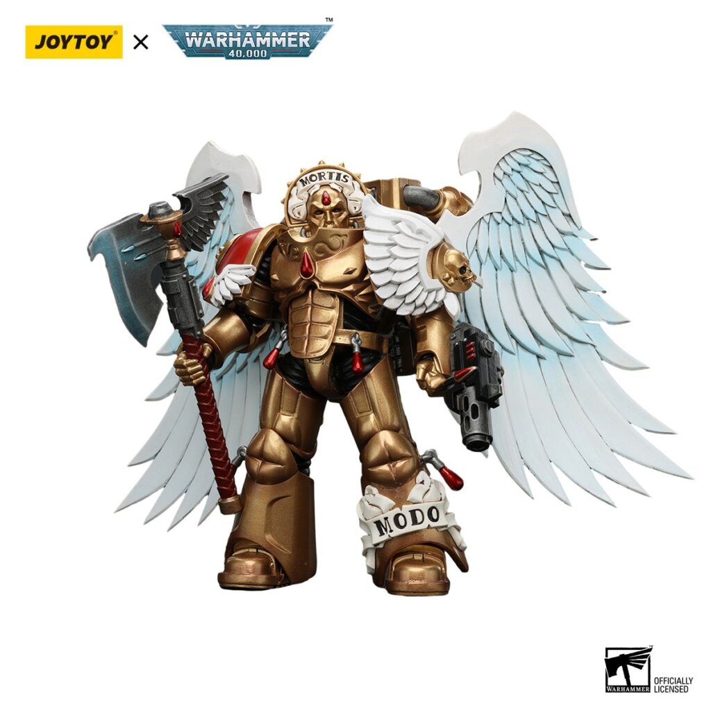 Blood Angels Sanguinary Guard Encarmine Axe and Inferno Pistol 1 - JoyToy Germany
