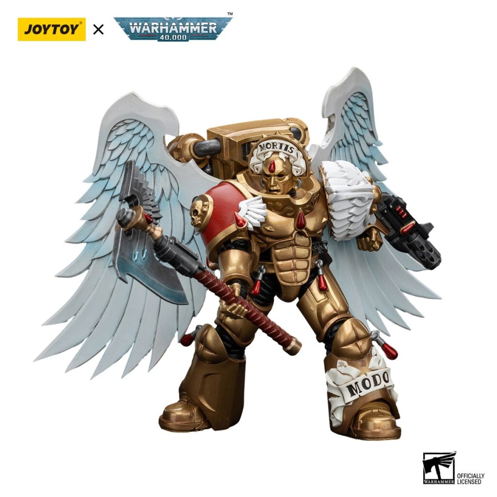 Blood Angels Sanguinary Guard Encarmine Axe and Inferno Pistol 4 - JoyToy Germany