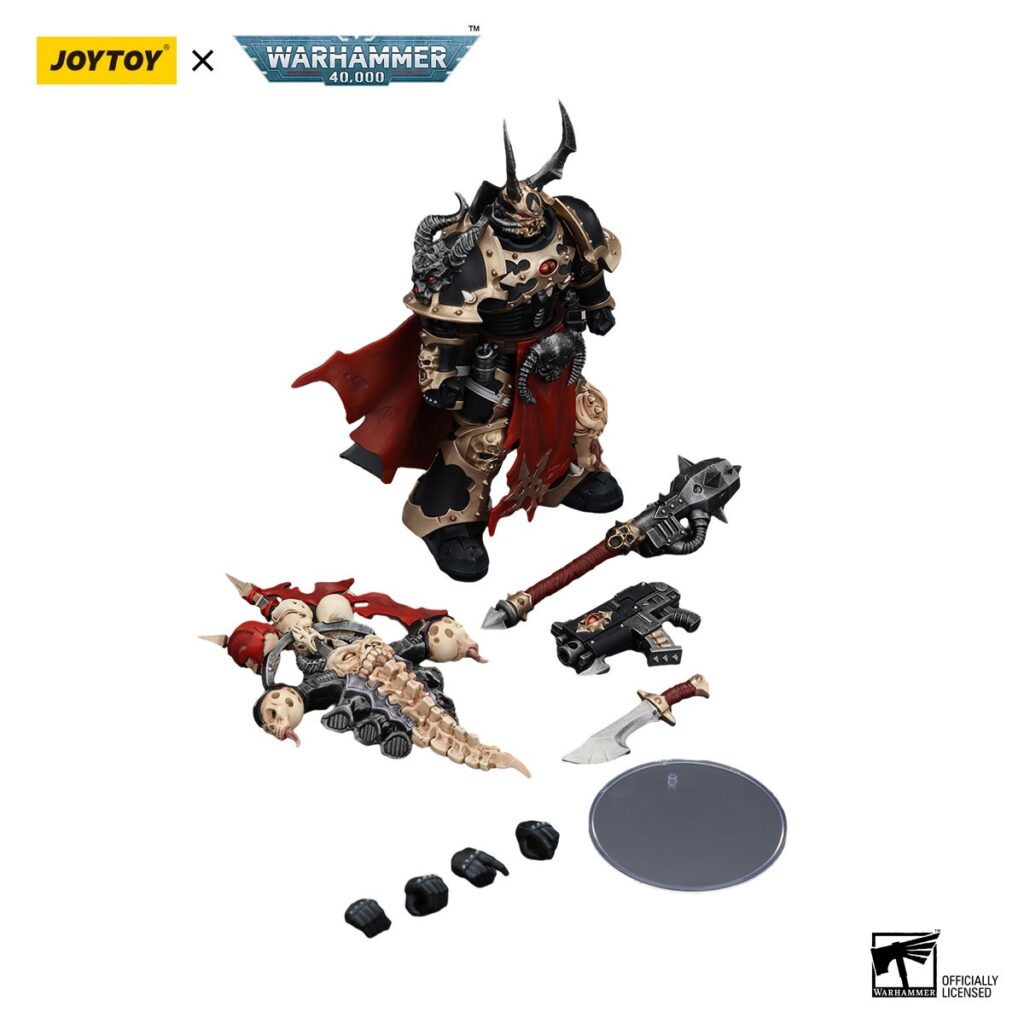 Chaos Space Marines Black Legion Chosen with Champion with Bolter and Power Mau 1 - JoyToy Germany
