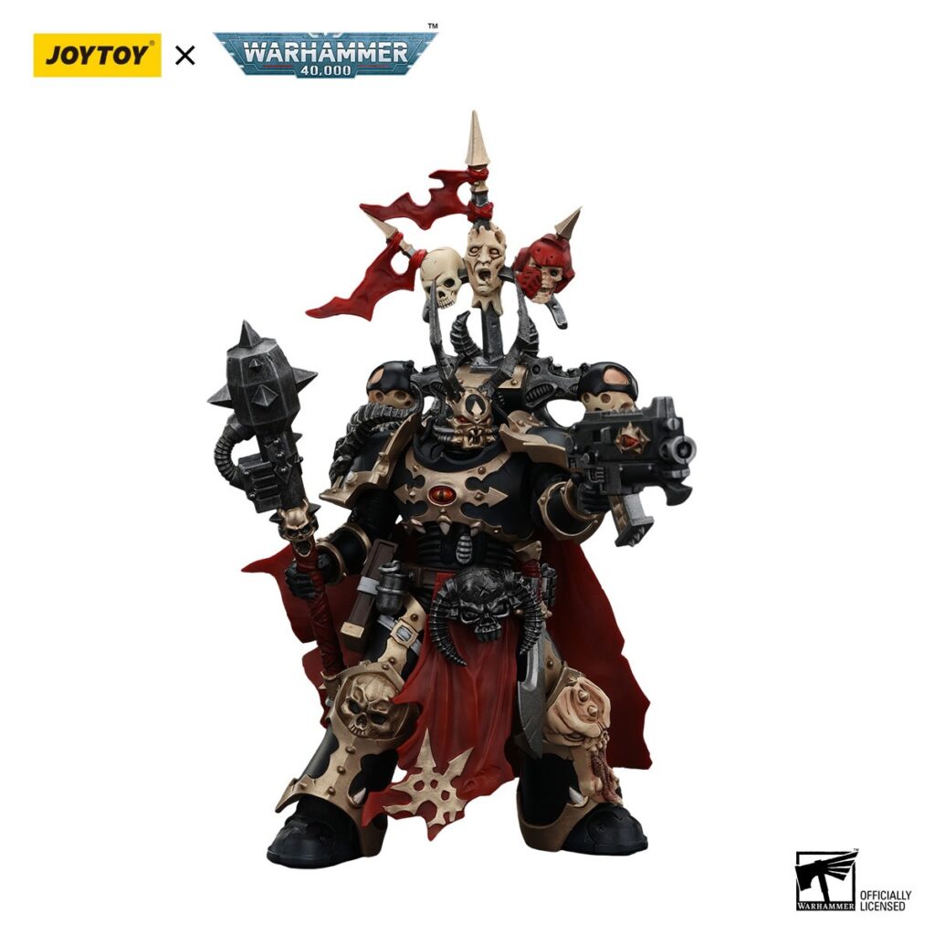Chaos Space Marines Black Legion Chosen with Champion with Bolter and Power Mau 2 - JoyToy Germany