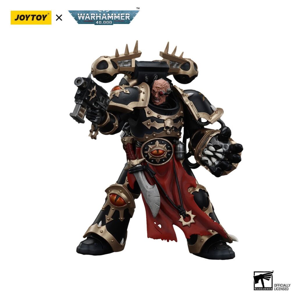Chaos Space Marines Black Legion Chosen with Plasma Pistol and Power Axe 13 - JoyToy Germany