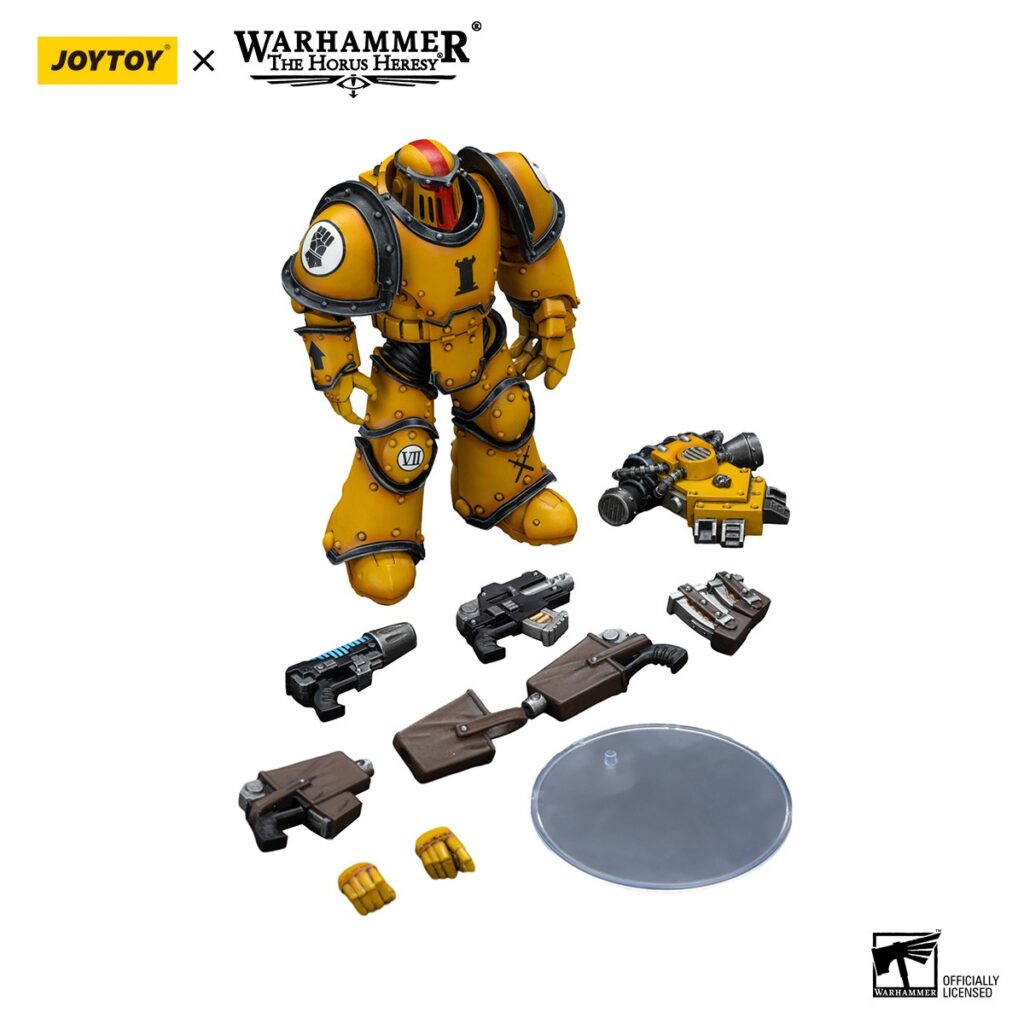 Imperial Fists MkIII Tactical Legionaries Sergeant with Power Fist 4 - JoyToy Germany