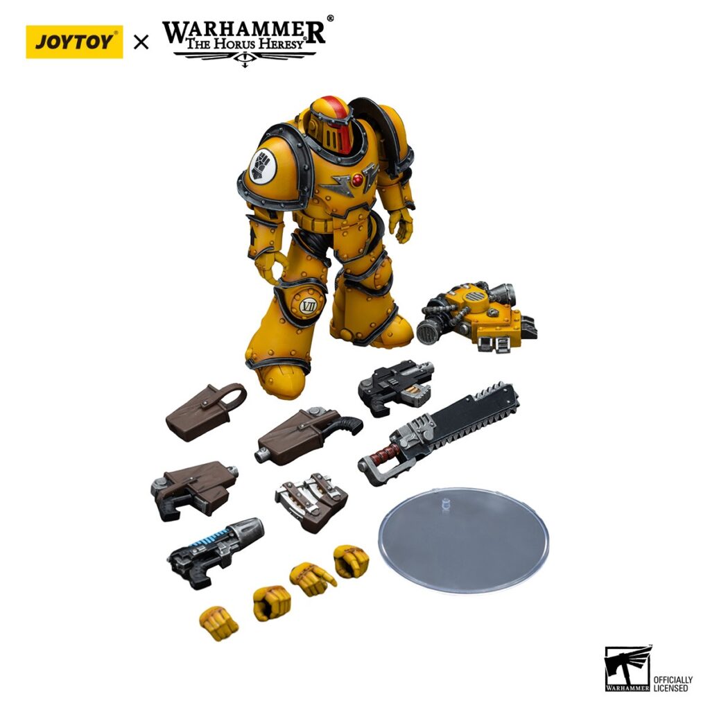 Imperial Fists Mklll Despoiler Legionaries Sergeant with Plasma Pistol 1 - JoyToy Germany