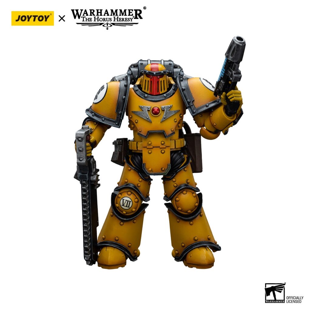 Imperial Fists Mklll Despoiler Legionaries Sergeant with Plasma Pistol - JoyToy Germany