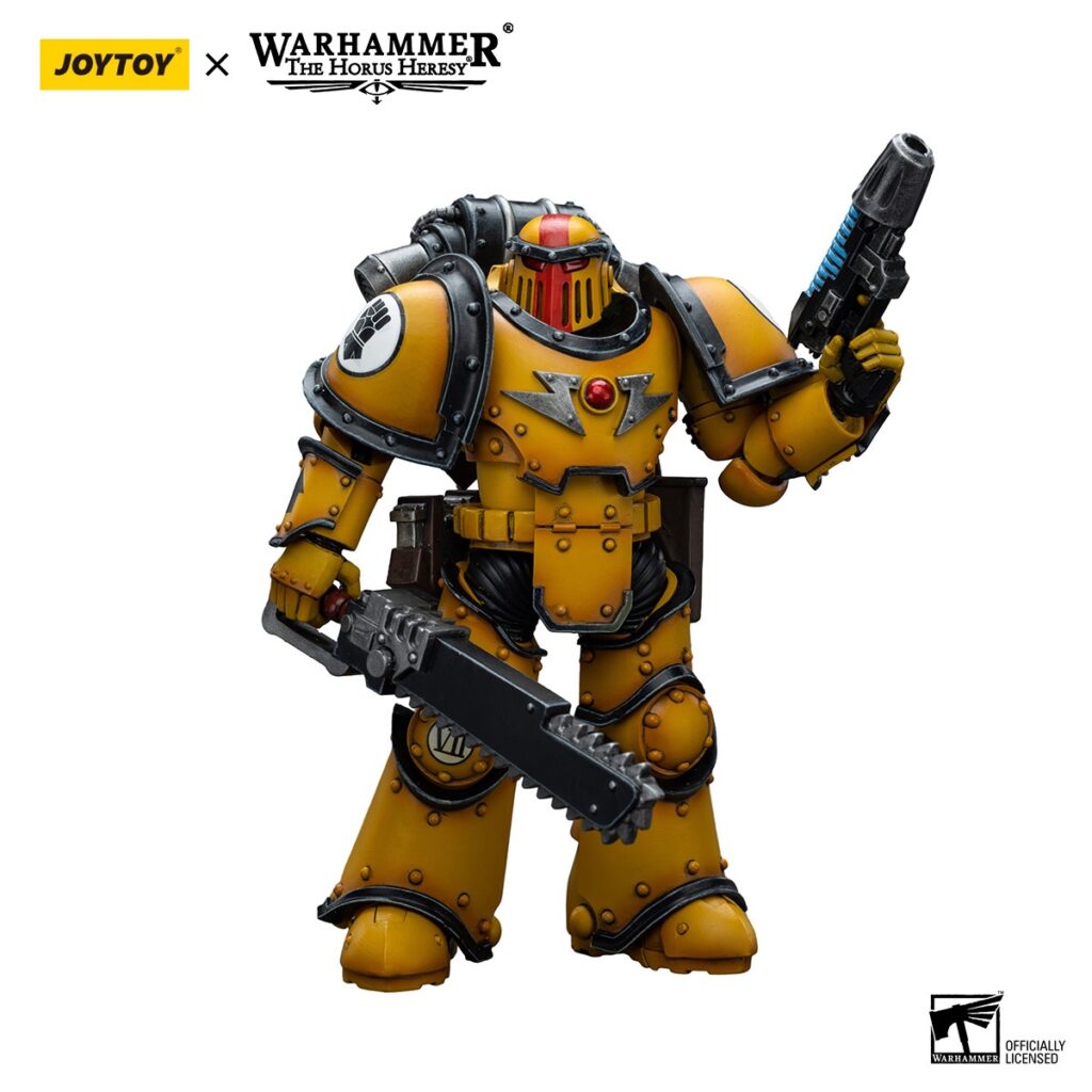 Imperial Fists Mklll Despoiler Legionaries Sergeant with Plasma Pistol 4 - JoyToy Germany