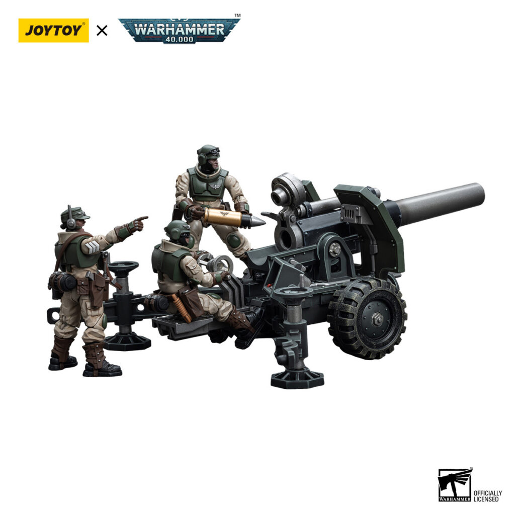 JoyToy Astra Militarum Ordnance Team with Bombast Field Gun1 - JoyToy Germany