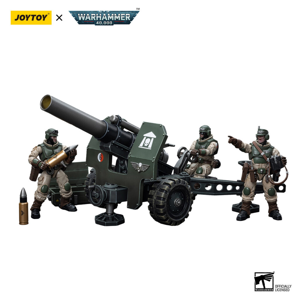 JoyToy Astra Militarum Ordnance Team with Bombast Field Gun3 - JoyToy Germany
