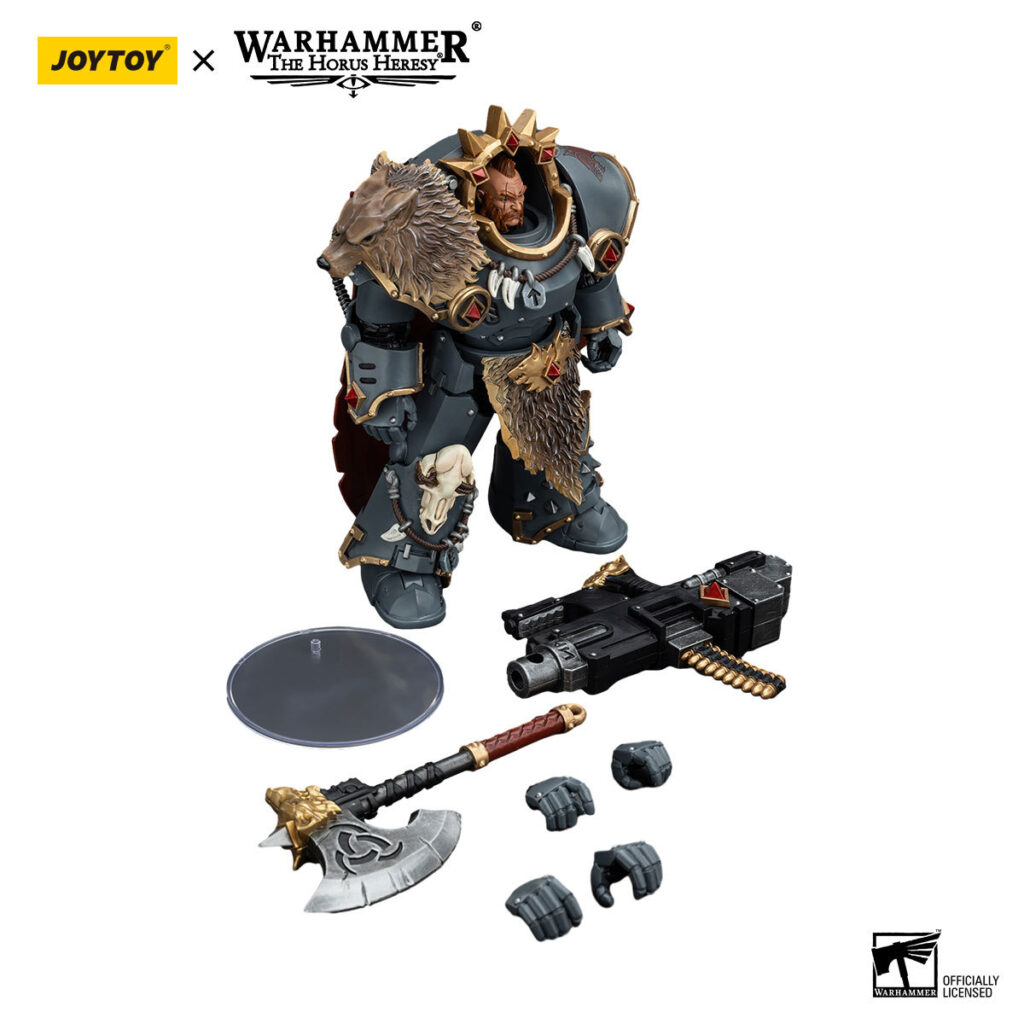 JoyToy WH40K Space Wolves Hvarl Red Blade5 - JoyToy Germany