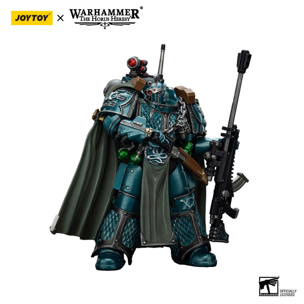Joytoy WH40K Alpha Legion Exodus The One Who is Many with Sniper Rifle And Power Dagger - JoyToy Germany