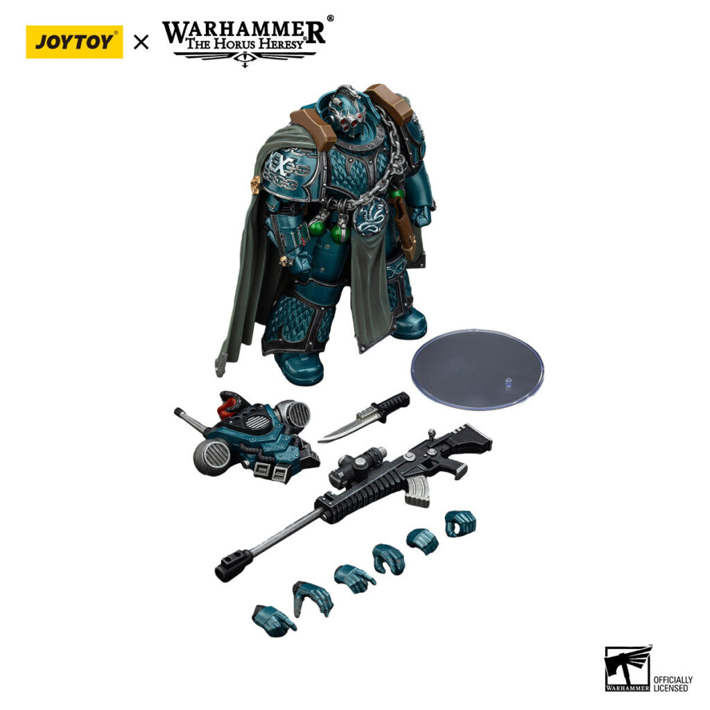 Joytoy WH40K Alpha Legion Exodus The One Who is Many with Sniper Rifle And Power Dagger5 - JoyToy Germany