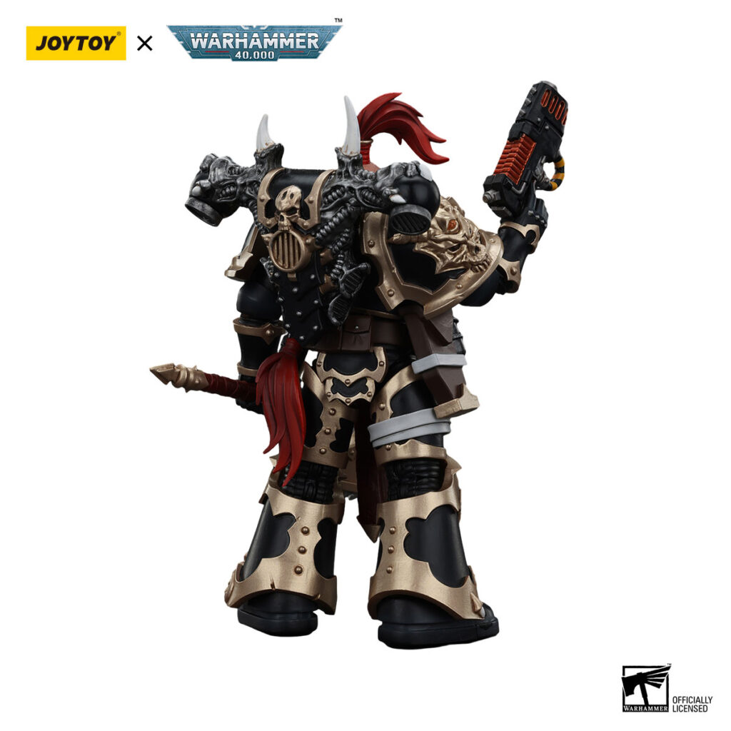 Joytoy WH40K Chaos Space Marines Black Legion Chosen with Plasma Pistol and Power - JoyToy Germany