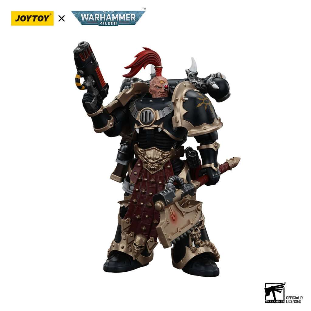 Joytoy WH40K Chaos Space Marines Black Legion Chosen with Plasma Pistol and Power - JoyToy Germany