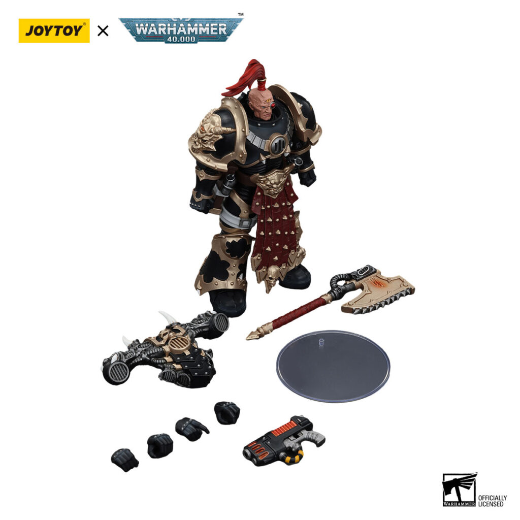 Joytoy WH40K Chaos Space Marines Black Legion Chosen with Plasma Pistol and Power - JoyToy Germany
