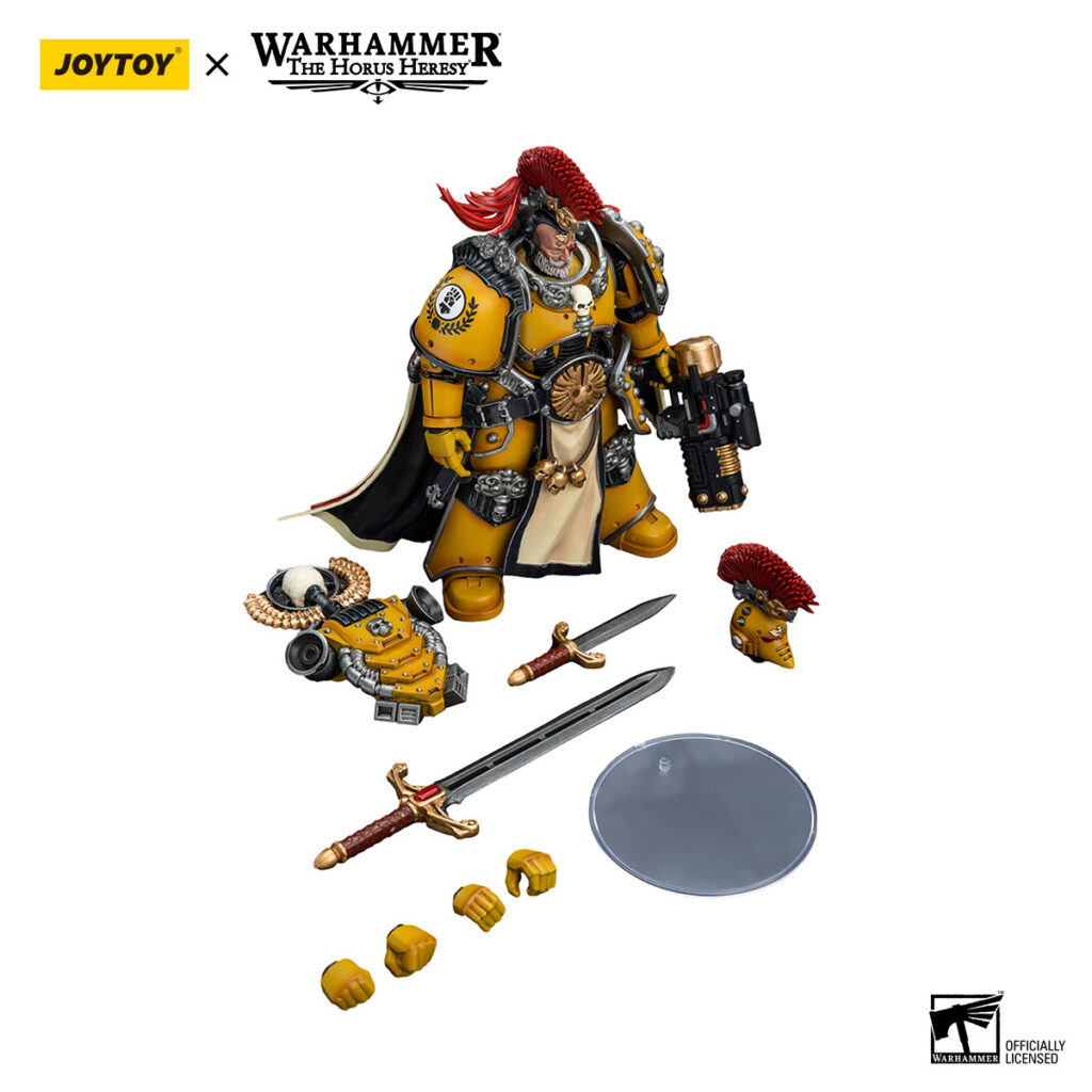 Joytoy WH40K Imperial Fists Legion Praetor with Power Sword5 - JoyToy Germany