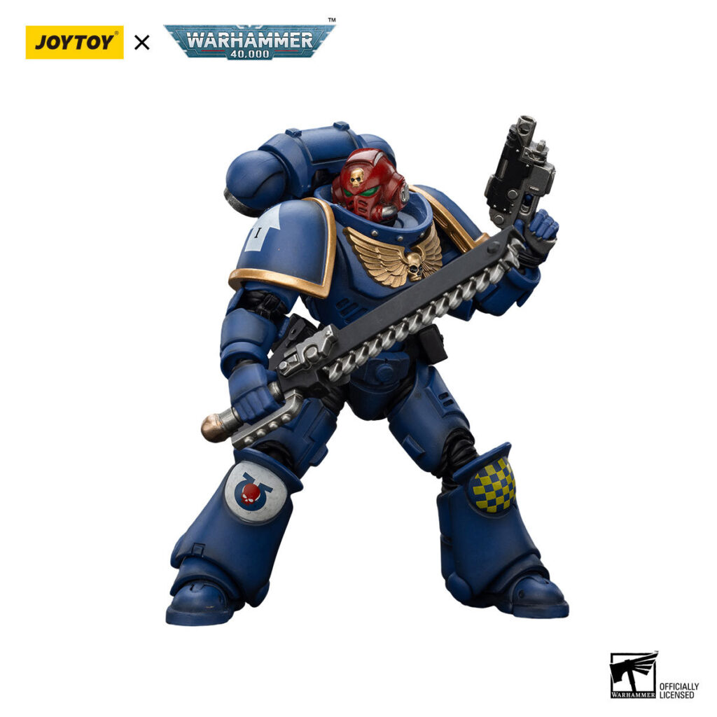 Joytoy WH40K Ultramarines Heroes of the Chapter Brother Veteran Sergeant Castor 11 - JoyToy Germany