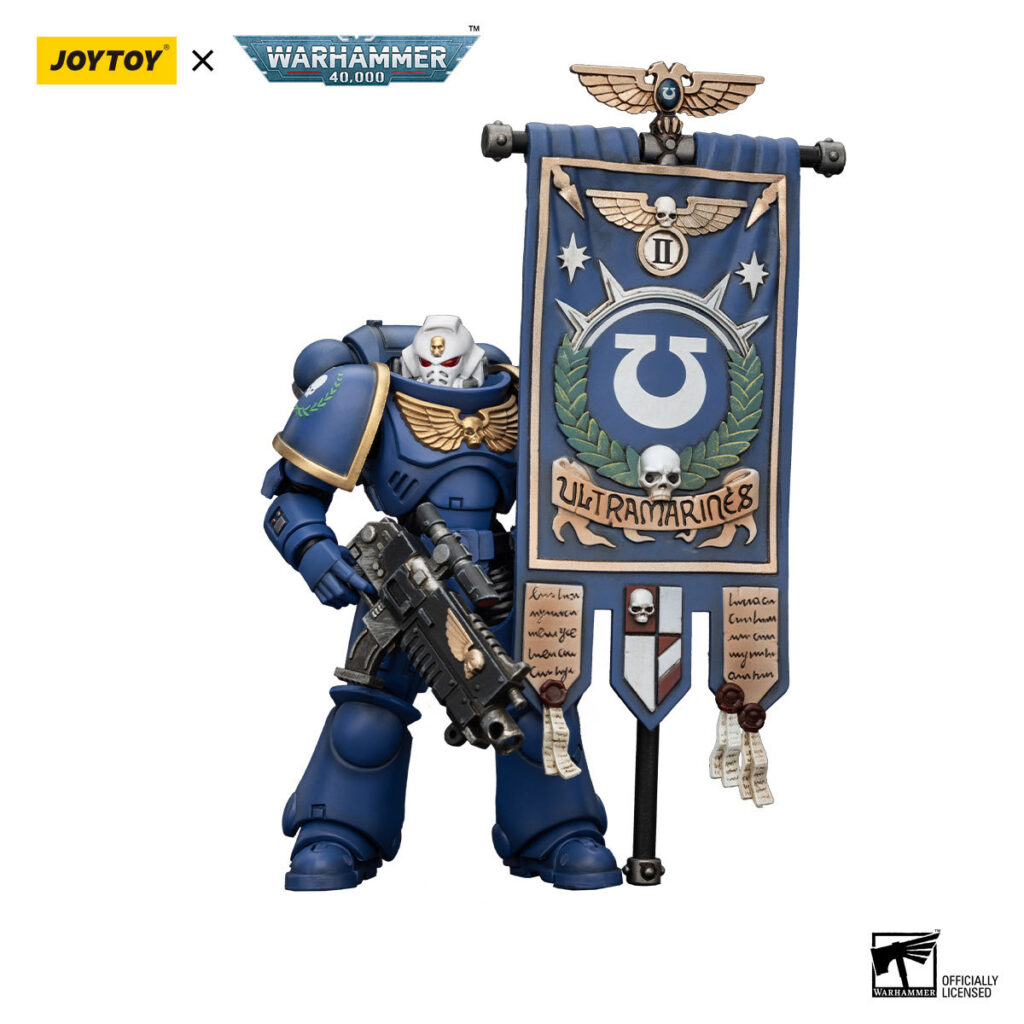 Joytoy WH40K Ultramarines Heroes of the Chapter Primaris Ancient Posca 2 - JoyToy Germany