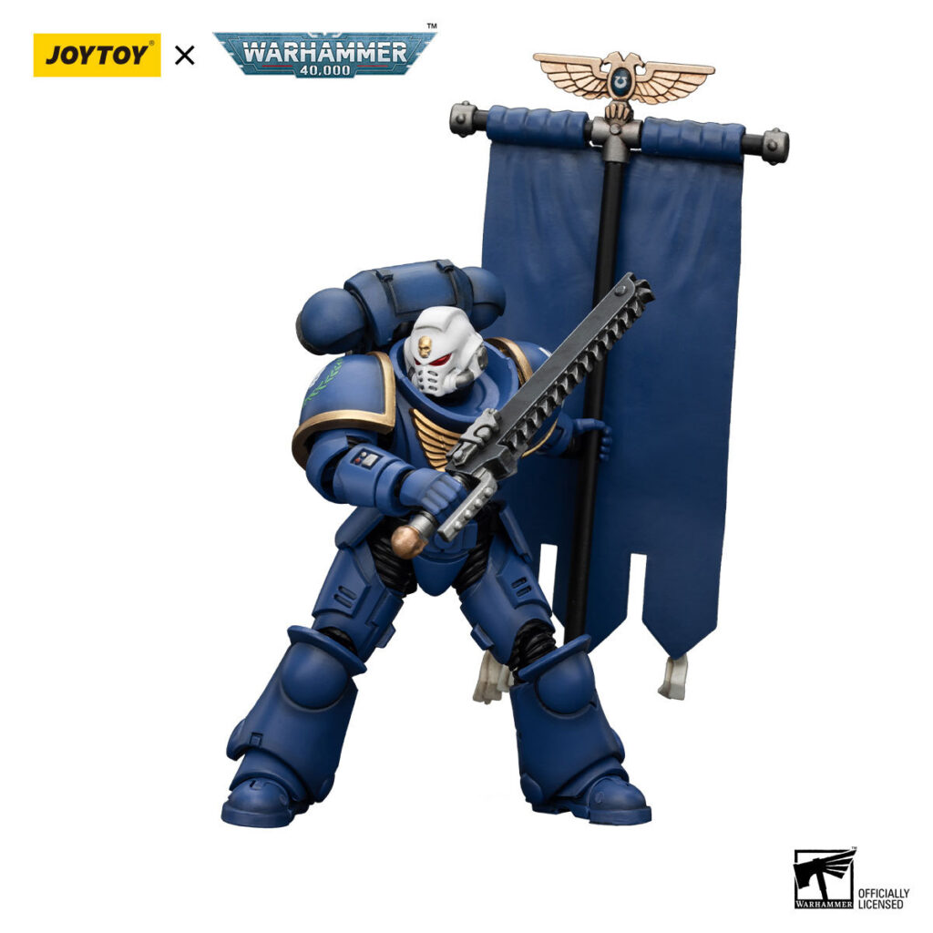 Joytoy WH40K Ultramarines Heroes of the Chapter Primaris Ancient Posca 3 - JoyToy Germany