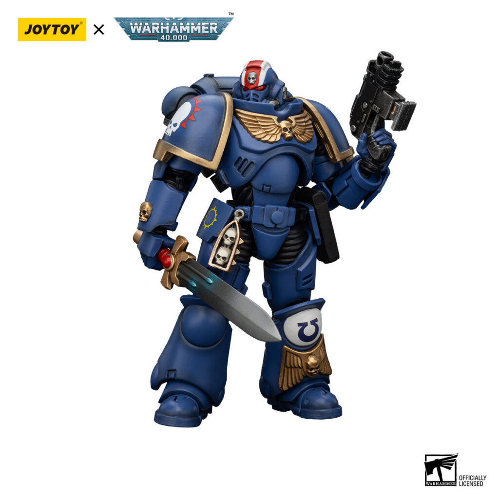 Joytoy WH40K Ultramarines Heroes of the Chapter Primaris Lieutenant Erastus 3 - JoyToy Germany