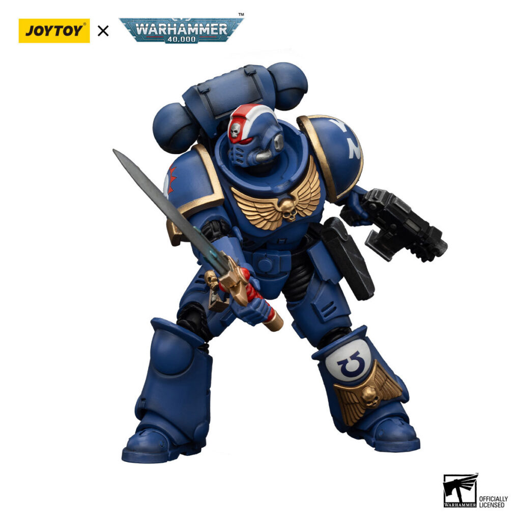 Joytoy WH40K Ultramarines Heroes of the Chapter Primaris Lieutenant Erastus 4 - JoyToy Germany