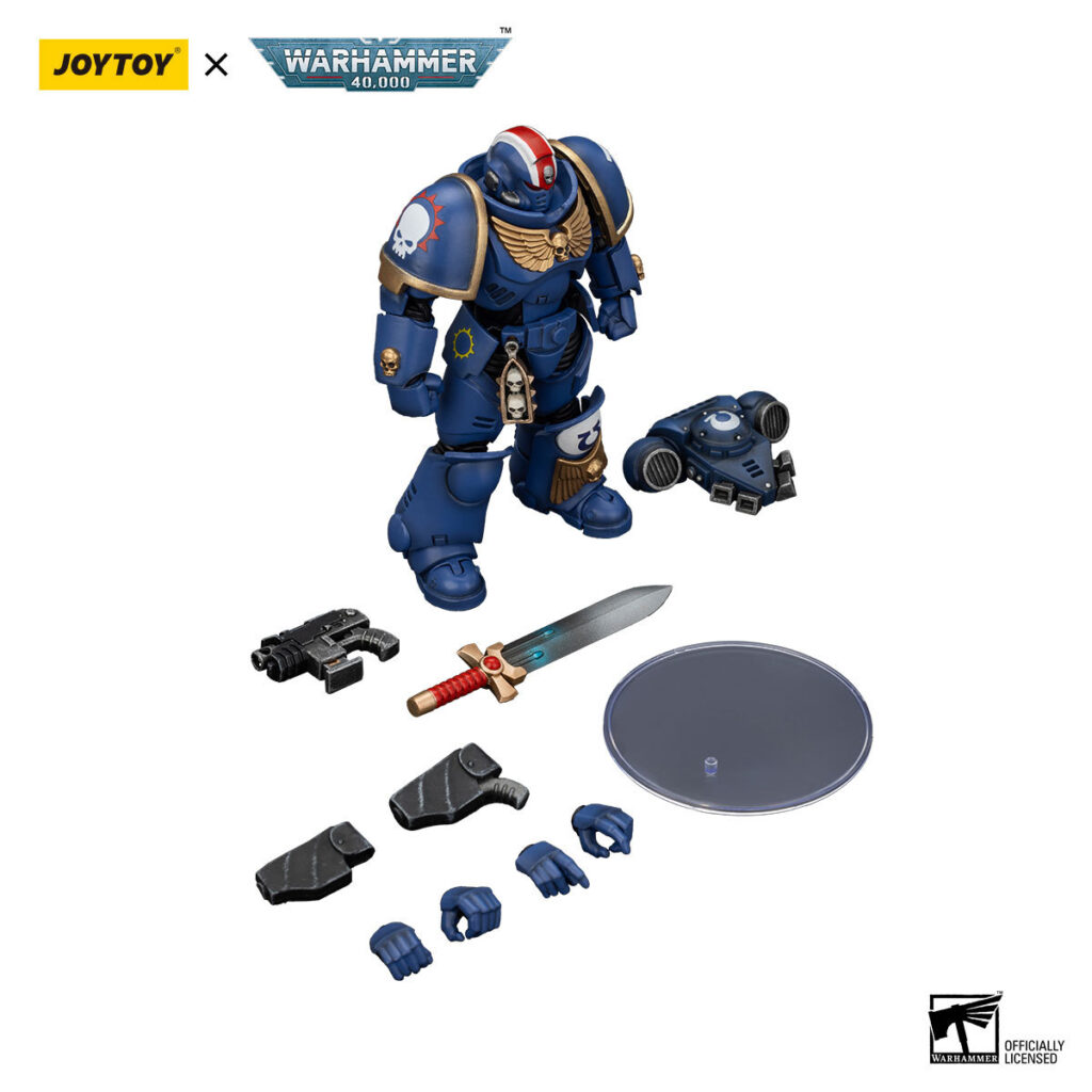 Joytoy WH40K Ultramarines Heroes of the Chapter Primaris Lieutenant Erastus 5 - JoyToy Germany