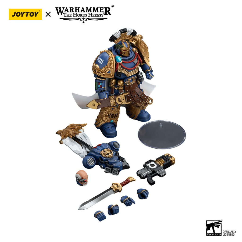 Joytoy WH40K Ultramarines Legion Praetor with Power Sword and Volkite Serpenta5 - JoyToy Germany
