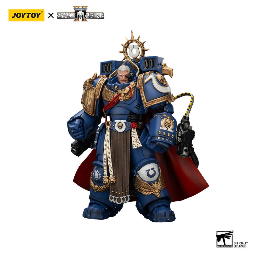 Joytoy WH40K Ultramarines Marneus Calgar Chapter Master with MkX Gravis Armour and Gauntlets of Ultramar3 - JoyToy Germany