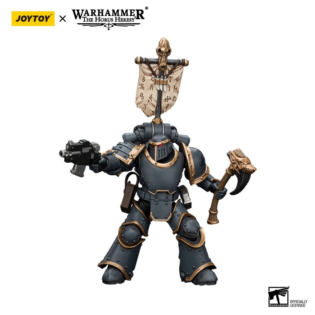 Space Wolves Grey Slayer Pack Grey Slayer with Legion Vexilla 3 - JoyToy Germany