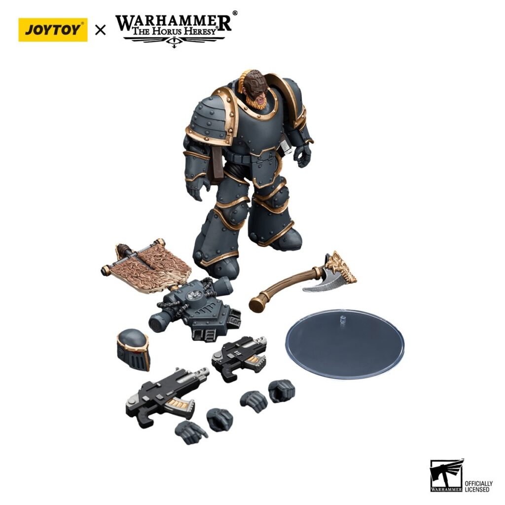 Space Wolves Grey Slayer Pack Grey Slayer with Legion Vexilla 4 - JoyToy Germany