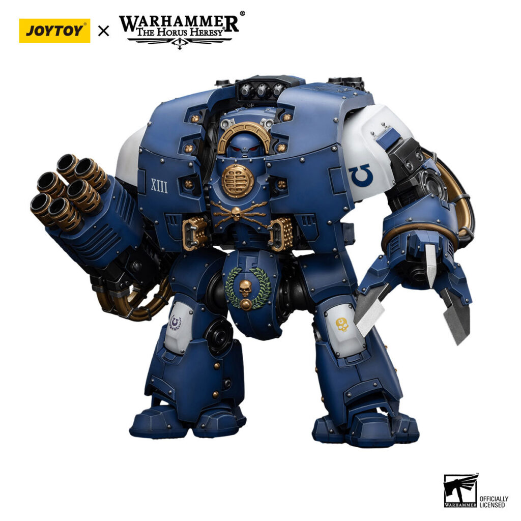 Ultramarines Leviathan Dreadnought with Cyclonic Melta Lance And Siege Claws4 - JoyToy Germany