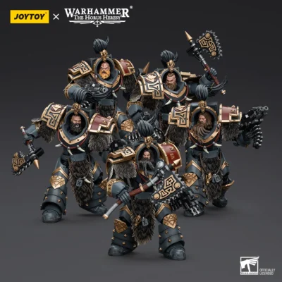 JoyToy Warhammer Space Wolves Varagyr Wolf Guard Squad 3 - JoyToy Germany